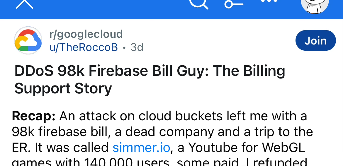 DDoS 98k Firebase guy